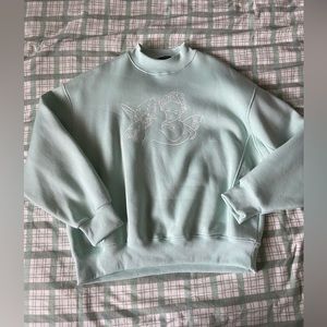 Mock neck sweater